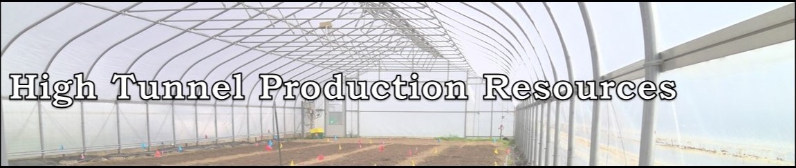 High Tunnel Production Resources