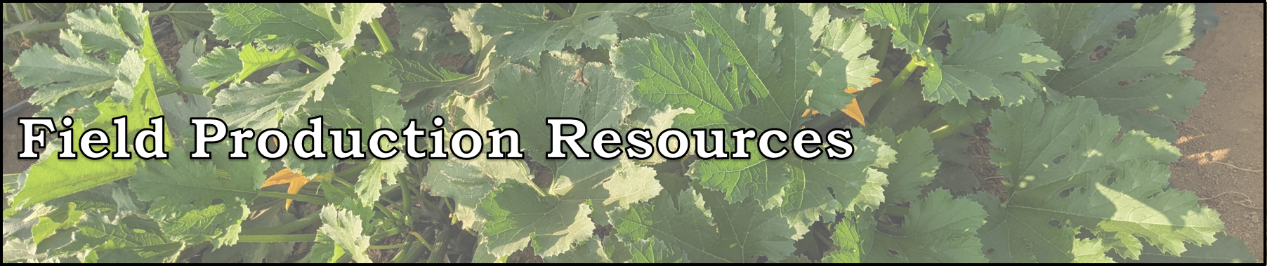 Field Production Resources